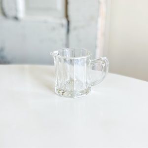 Small Vintage Glass Creamer ☕️